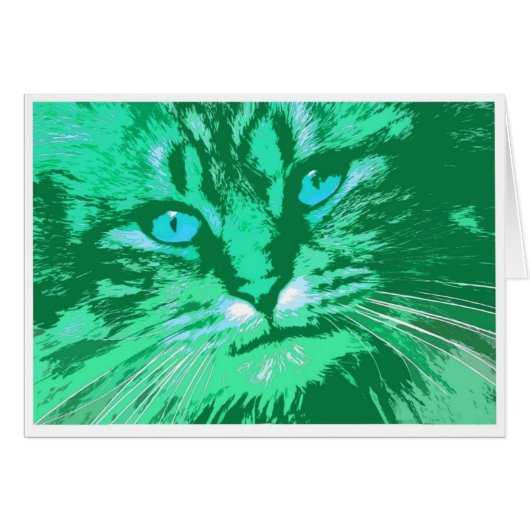 My Wild Irish Tabby Cards (Front Horizontal)