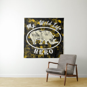 My wildlife hero tapestry