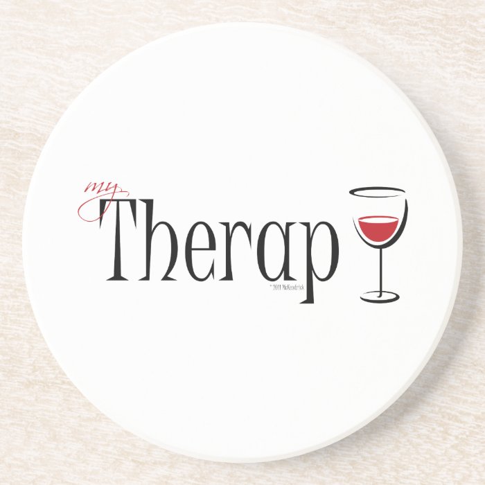 My (Wine) Therapy Coasters