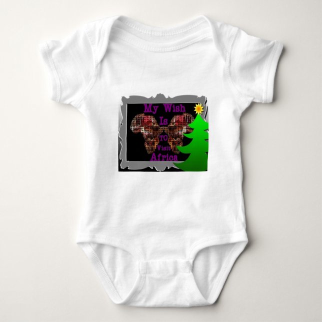 My Wish Baby Bodysuit (Front)