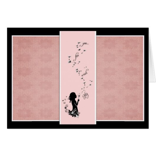 My wish for you... cards (Front Horizontal)