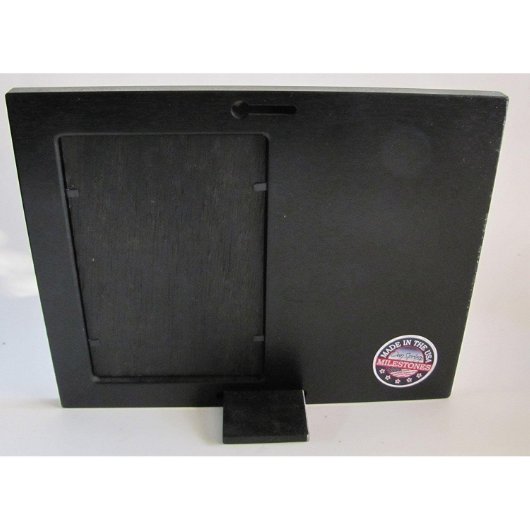 My Wish for You Graduation Black Picture Frame (Back)