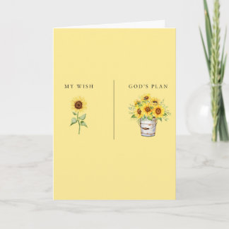 My wish Gods plan Card