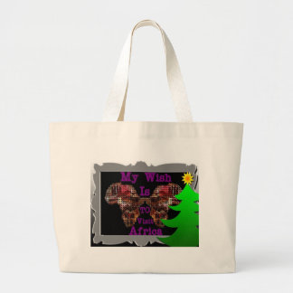 My Wish Large Tote Bag
