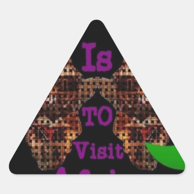 My Wish Triangle Sticker (Front)