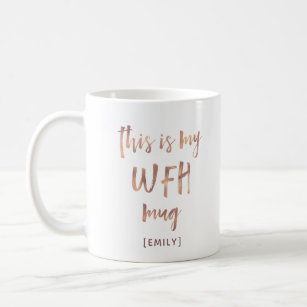 Work From Home Gift I Work Out of My Home Mug Stay at Home Mom Coffee Cup  Entrepreneur Gifts Home Office WAHM Life WFH Home Based Business 