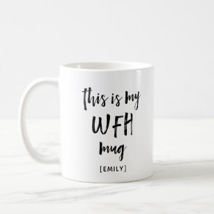 Work From Home Gift I Work Out of My Home Mug Stay at Home Mom Coffee Cup  Entrepreneur Gifts Home Office WAHM Life WFH Home Based Business 