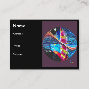 My World In Color Business Card