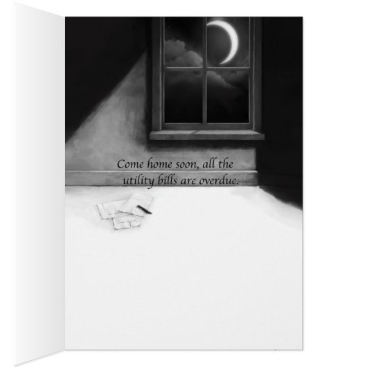 My world is cold and dark without you. (Inside (Right))