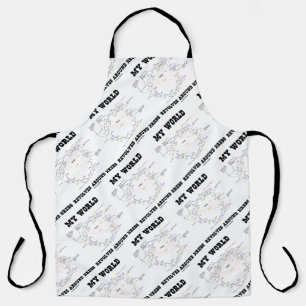 My World Revolves Around Krebs Biochemistry Humor Apron