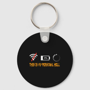 My Worst Scary Night – Funny Gamer Nerd Geek Keychain