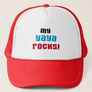 My Yaya Rocks T shirts and Gifts Trucker Hat