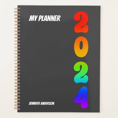 My year 2024 large planner