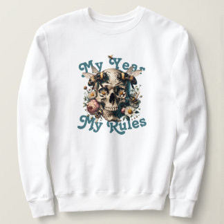 My Year My Rules Woman Power Xmas Custom Year Sweatshirt