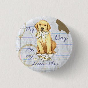 My Yellow Lab Ate my Lesson Plan Button