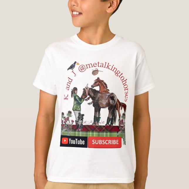 MY YOU TUBE CHANNEL  T-Shirt (Front)