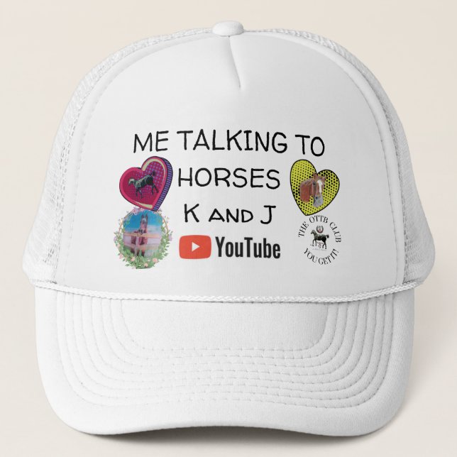 MY YOU TUBE MERCH TRUCKER HAT (Front)