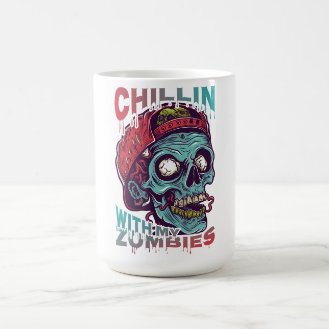  My Zombies Mug | Funny Halloween Horror  (Center)