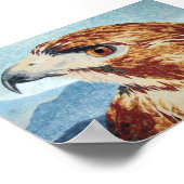 Mya - Red-tail Hawk Poster (Corner)