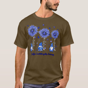 Myalgic Encephalomyelitis Awareness gnome faith ho T-Shirt