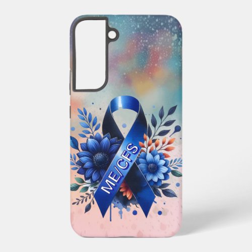 Myalgic Encephalomyelitis MECFS Awareness Ribbon Samsung Galaxy S22 Case