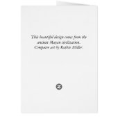 Myan Hunab Ku - Turquoise (Back)