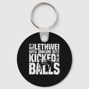 Myanmar Boxing Burmese Boxer Art F 9 Limbs Lethwei Keychain