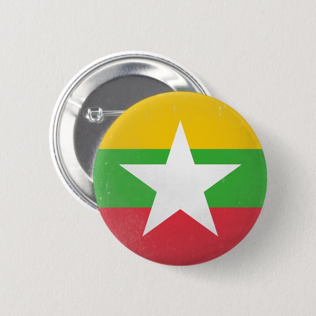 Myanmar Button (Front & Back)