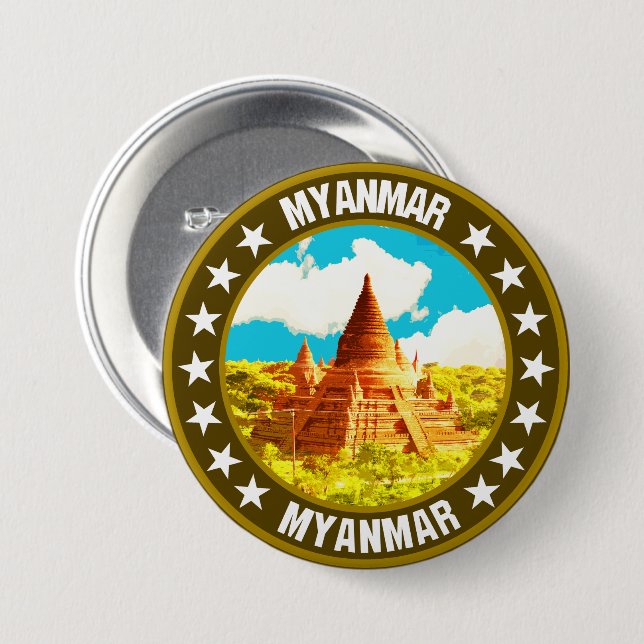 Myanmar                                            button (Front & Back)