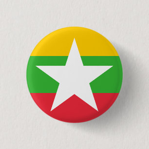 Myanmar Flag Button