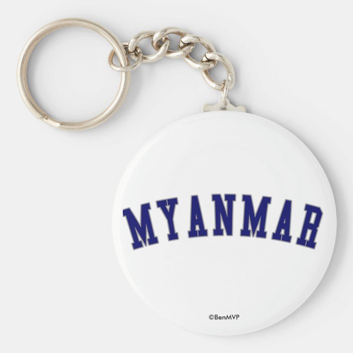 Myanmar Key Chain