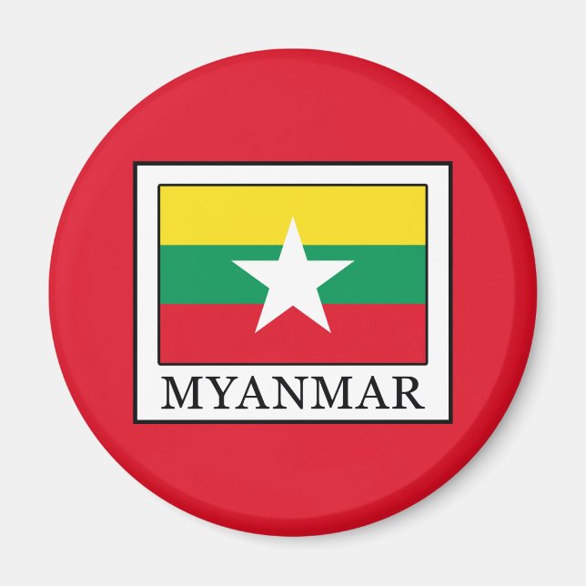 Myanmar Magnet (Front)