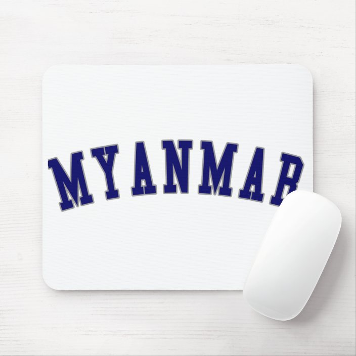 Myanmar Mouse Pad
