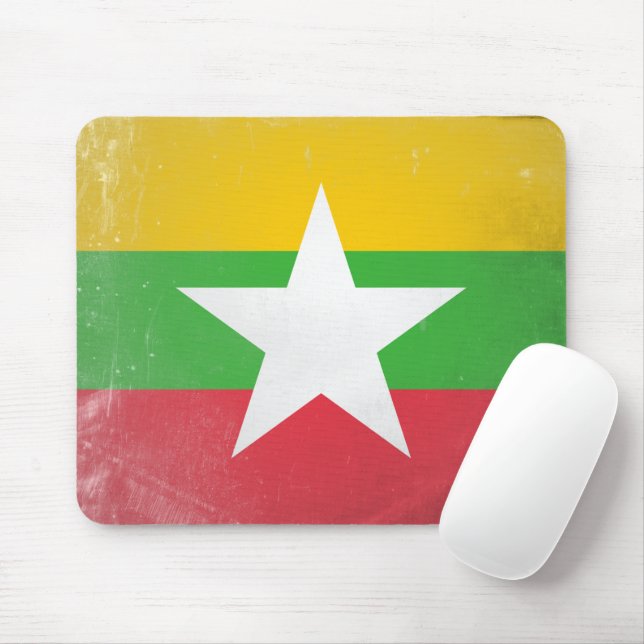 Myanmar Mouse Pad (With Mouse)