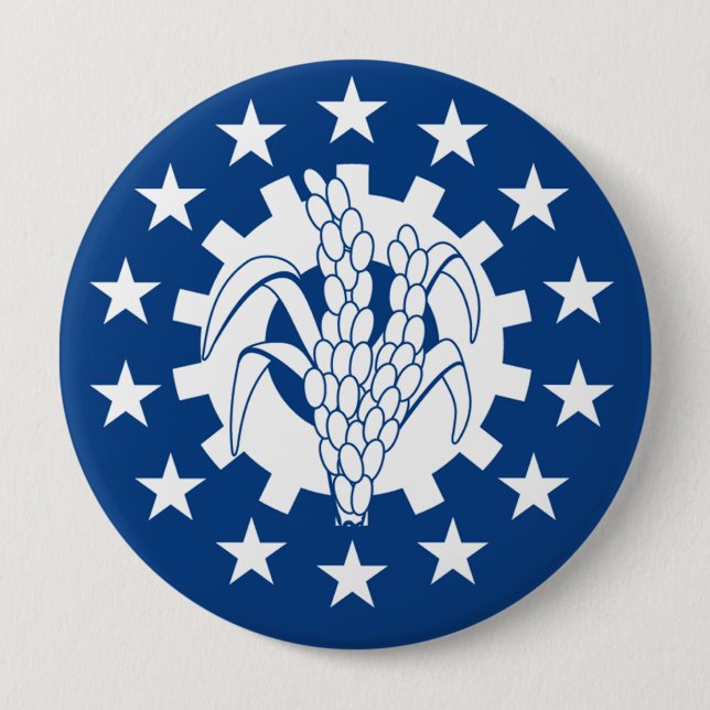 Myanmar Pinback Button (Front)