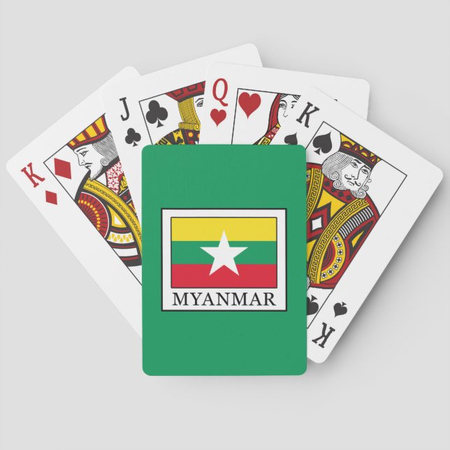 Myanmar Poker Cards (Back)