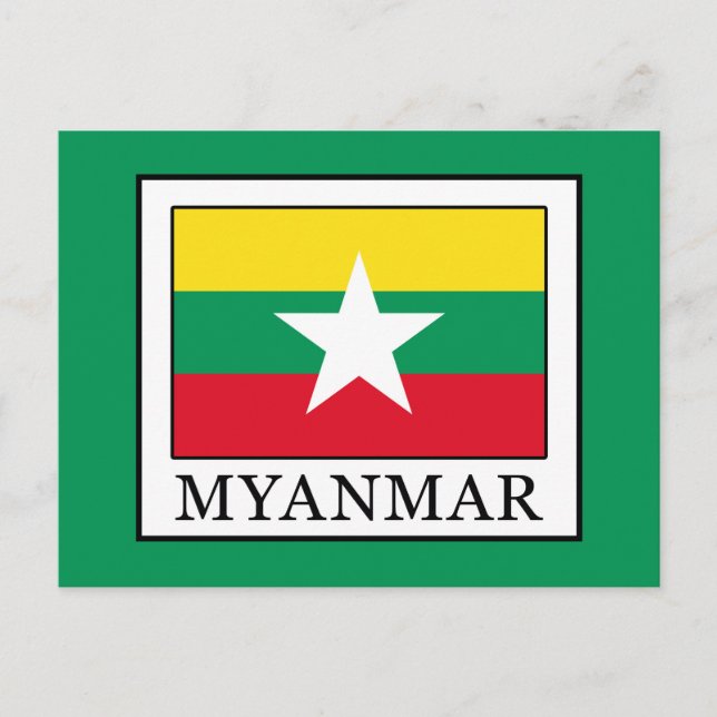 Myanmar Postcard (Front)