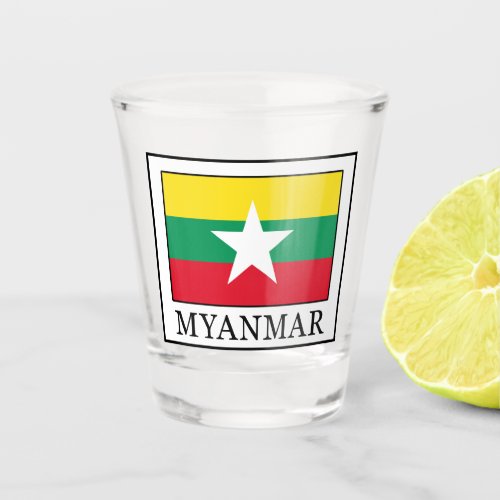 Myanmar Shot Glass