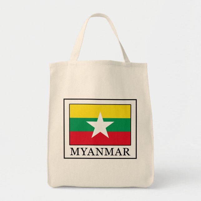 Myanmar Tote Bag (Front)