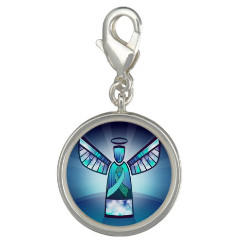 Myasthenia Gravis Angel Awareness Bracelet Charm