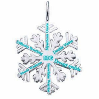 Myasthenia Gravis Awareness 3D Pin Cutout