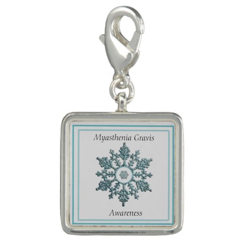 Myasthenia Gravis Awareness Charm