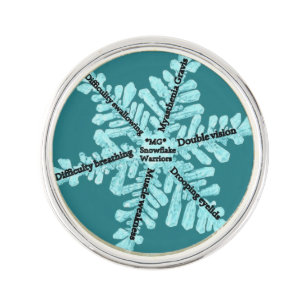 Myasthenia Gravis Awareness Lapel Pin