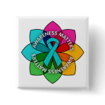 Myasthenia Gravis Awareness Matters Petals Button