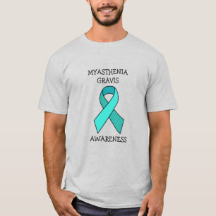 Myasthenia Gravis Awareness Ribbon T-Shirt