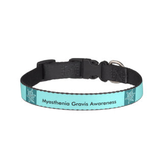 Myasthenia Gravis Awareness Sm Dog Collar