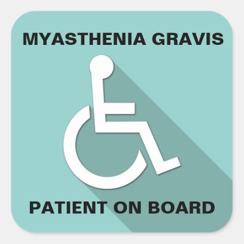 Myasthenia Gravis Awareness STICKER