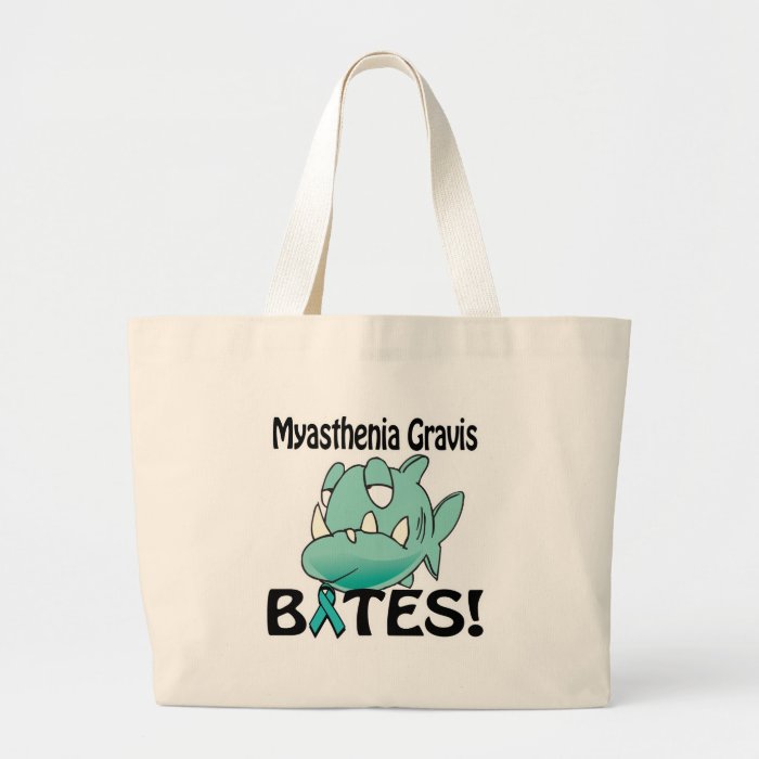 Myasthenia Gravis BITES Canvas Bags