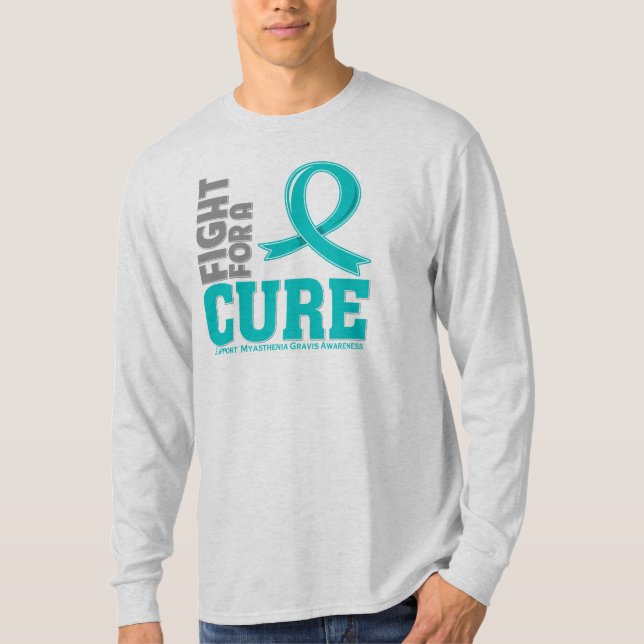 Myasthenia Gravis Fight For A Cure T-Shirt (Front)