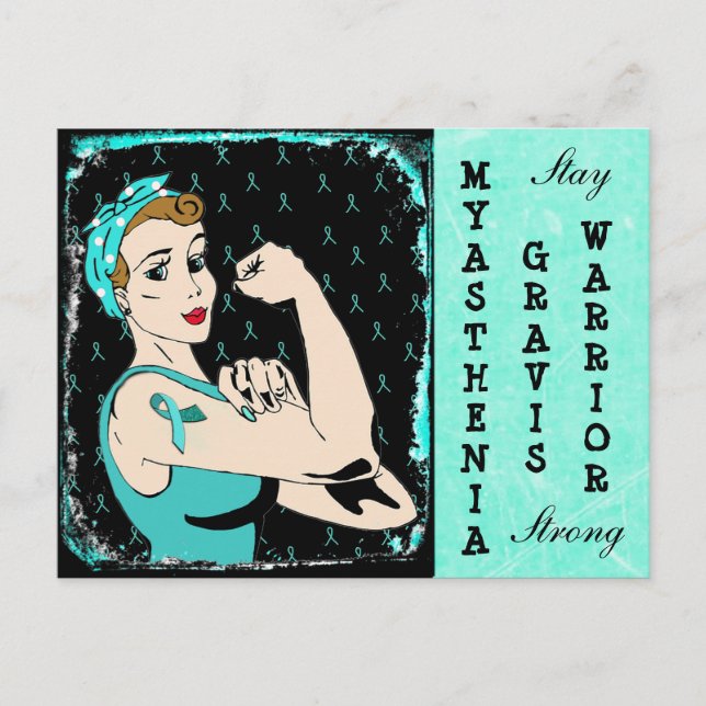 Myasthenia Gravis Postcard (Front)